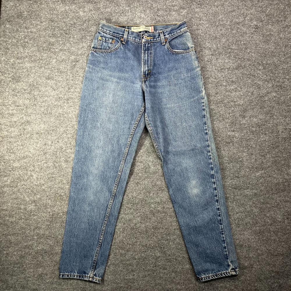VTG 2004 Levi's 550 Classic Relaxed Tapered Jeans Women's 8L Classic Y2K - 29X31